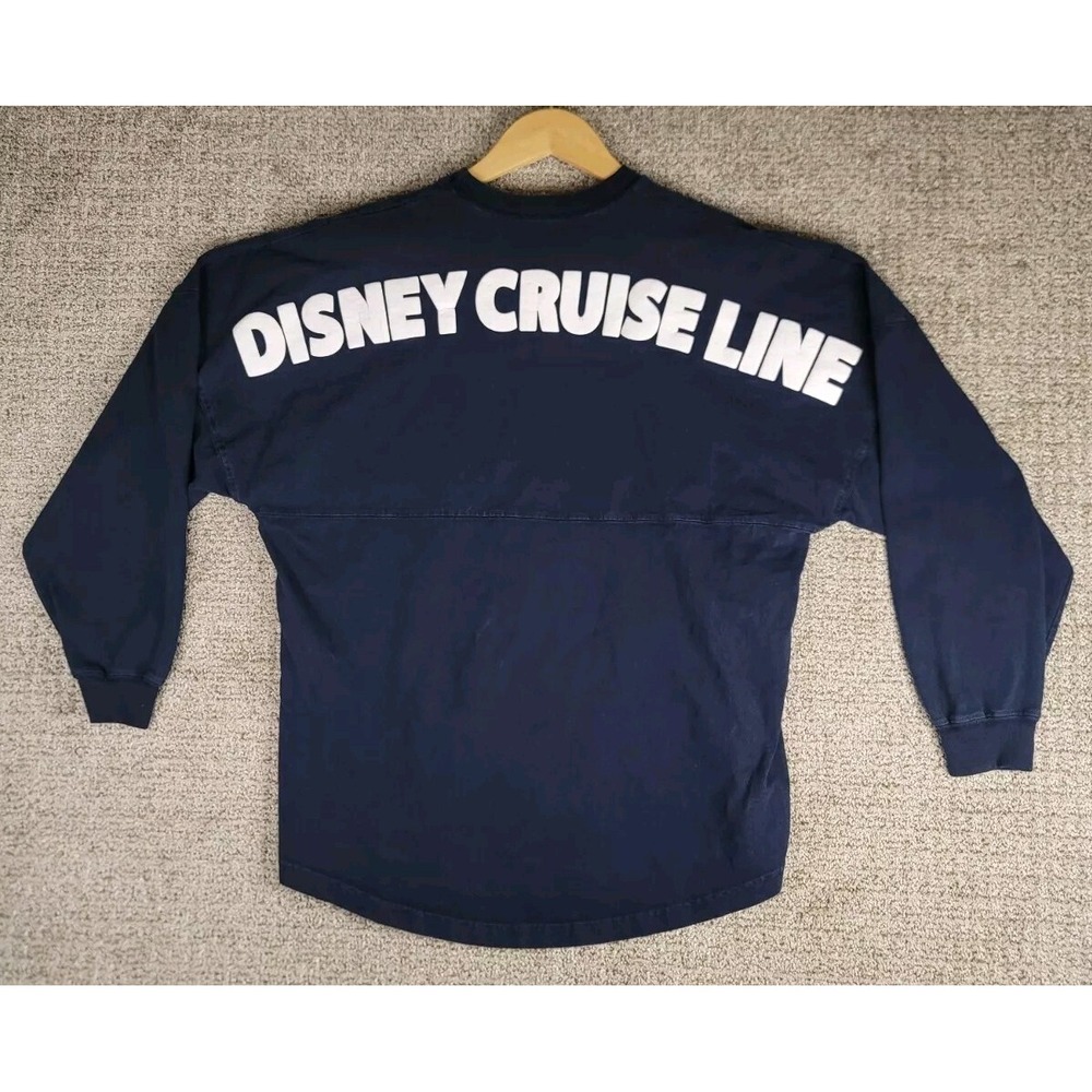 Disney Cruise Line Spirit Jersey Size Small‎ Blue Puffer Long Sleeve